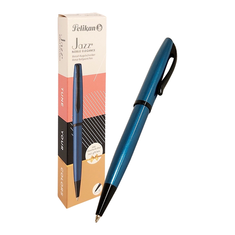 Boligrafo Lapicera Pelikan Jazz Noble Elegance Aquamarine Art.L826709
